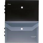 Five Star Storage Envelope - 11-1/2" x 9-5/16" - Assorted-Poly envelope available in 6 assorted colours