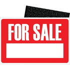 HeadLine 15"x19" "FOR SALE" Sign-Includes stick - on numbers
