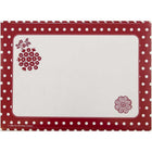 JAM Paper Christmas Holiday To From Labels, 5 x 7, Red Flower, 5 Sets of 8 (2238219092g)-Size: 7" x 5"