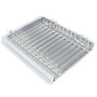 Azar Displays 13 Compartment Lipstick Tray with Spring Load, 2 Pack (225513)-Slat Wall or pegboard counter displays, floor displays, wall displays