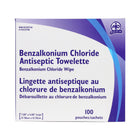 Wasip BZK Antiseptic Towelettes - 100 Pack-4