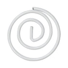 JAM Paper – Trombones en forme de spirale, blanc, 5 paquets de 50, total de 250 (2187139g)-Métal
