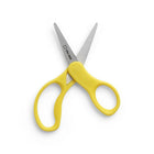 TRU RED 5" Kids Pointed Tip Stainless Steel Scissors - Straight Handle - 2 Pack-Straight shape for greater precision