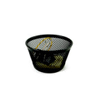 Winnable Mesh Paper Clip Holder - Black-Metal & Mesh