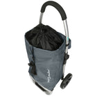 Playmarket Go Two Compact Utility Cart - Cherry/Black Folds Removable / Replaceable Bag-Rear pocket