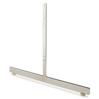 Wamaco 24" Grid Legs, Sold as Pair, Chrome, 2 Pack-Ideal for creating stand-alone gridwall displays
