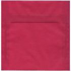 JAM Paper 8.5 x 8.5 Square Envelopes, Magenta Pink Translucent Vellum, 50 Pack (1592151I)-Magenta pink translucent envelope