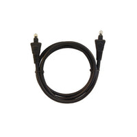 Digiwave 25' Toslink Optical Audio Cable, 3.5" x 6.3" x 6.3", Black-This Toslink optical digital audio Cable provides maximum audio clarity with no distortion or signal interference