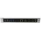 StarTech Triple Monitor 4K USB-C Dock with 5x USB 3.0 Ports-Connect your USB devices with 5x USB 3.0 ports - 1x USB-C and 4x USB-A (incl 1x Fast-Charge)