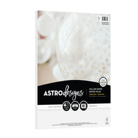 Astrodesigns 30lb Vellum Cover Paper - 8.5" W x 11" H - Translucent White - 40 Pack-50 sheets of Translucent White paper