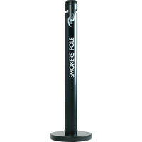Smokers' Poles, Black-Qty/Pk - 1