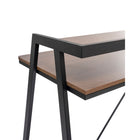 Can-Bramar Encora Writing Desk - Matte Black and Walnut-Strong, sturdy and built to last