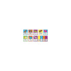 Trend Enterprises Bulletin Board Set, Awesome Animals Alphabet Cards , 36 Pack (T-8265)-Awesome animals alphabet cards (standard manuscript)