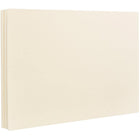 JAM Paper A2 Blank Note Cards, 4.5" x 5.5", Ivory, 50 Pack (175971i)-Dimensions: 4.5" x 5.5"