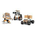 UBTECH Jimu Robot AstroBot Interactive Robotic Building Block System Kit (JR0501)-BUILD - Build your own DIY robot with 5 smooth motion robotic servos, 2 LED lights, 1 infared sensor, 1 speaker and 397 snap-together parts