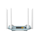 D-Link R18 AX1800 Dual Band Wi-Fi Smart Router - White-3 Gigabit Ethernet LAN ports and 1 Gigabit Ethernet WAN port provide optional wired connectivity