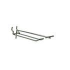 Azar Displays 6" x 0.148" Flip Scan Loop, 50 Pack-Galvanized metal