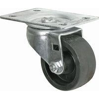 Colson Light-Duty Caster, Swivel, 2-1/2" (63.5 Mm), Polyolefin, 200 Lbs. (91 Kg.) - 12 Pack-Bolt Hole Size 5/16" (7.93 mm)