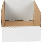 Abbey Bin Box - 12" L x 6" W x 4" H - 50 Pack-Bundle Quantity: 50 boxes per bundle