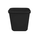 Globe Commercial Products Soft Wastebasket - 26 L - Black - 6 Pack-Allows for convenient deskside waste management