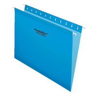 Pendaflex Reversaflex Premium Coloured Hanging File Folders - Letter Size - Blue - 25 Pack-10 times stronger than standard folders to last longer and hold more without tearing