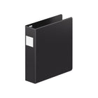 Wilson Jones DublLock ENVI Professional Easy Load 2" 3 D-Ring Binder - Black-Black, D-Ring binder with 540 Sheet Capacity