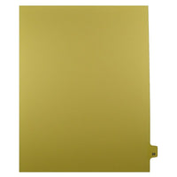 Mark Maker Legal Exhibit Index Tab Buff Single Tabs, 1/25th Cut, Letter Size, No Holes, Number 23, 25 Pack-Buff Single Tabs, 1/25th Cut
