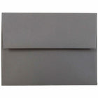 JAM Paper A2 Invitation Envelopes, 4.38 x 5.75, Dark Grey, 1000 Pack (36396432B)-Gray