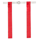 Champion Sports Flag Football Set Nylon Belt, Red and White, 12 Pack  (CHSFFB1RD)-Flag Football Set