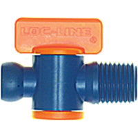 SCN Industrial The Loc-Line Systems - 6 Pack-1/4" SYSTEM - 1/4" INSIDE DIAMETER (CONT'D) - 1/4" Male NPT valve Pack of 2