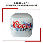 Coors Light Portable 12 Can Cooler/Warmer-Self-locking carry handle
