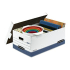 Bankers Box Stor/File Legal Storage Box, 12 Pack-Medium-duty for use with or without shelving