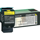Lexmark C540H1YG Toner Cartridge - High Yield - Yellow-High-yield toner cartridge, up to 2000 pages
