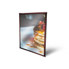 Futech 2-View Menu Holder BUR 8-1/2"W x 11"H, Burgundy, 10 Pack-Single Pocket: 2 View (Front &Back)