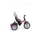 Bentley 6-in-1 Baby Stroller / Kids Trike, Fuchsia Pink-Stage III 24 - 36 months: The parent handle, the footrests and the safety guard are removed to allow children to pedal by themselves.