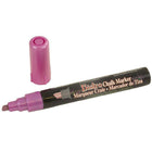 Marvy Uchida Chisel-Tip Liquid Chalk Markers - Erasable - Dustless - Violet Red - 2 Pack-These versatile chalk markers can be used on any non-porous surface such as: Whiteboards, Light boards, Chalkboards, Windows, Windshields, and more!