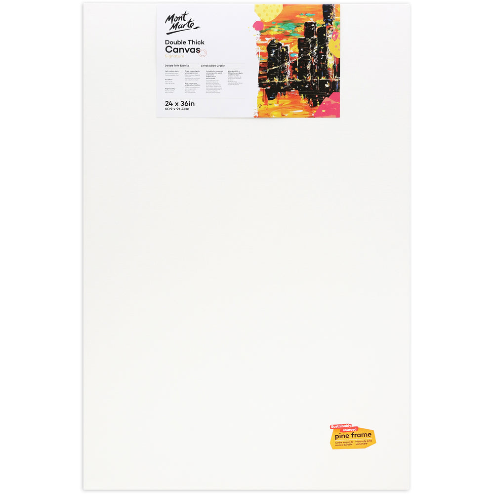 Mont Marte Studio Double-Thick Canvas - Pine Frame - 24