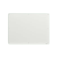 Quartet Glass Chair Mat - 36" x 48" - Clear-Glass chair mat adds professional, modern style to any space