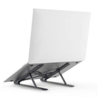 JCPal Xstand Portable Adjustable Compact Ergonomic Laptop Raiser Stand - Black-X-Type design to help keep your laptop with better air circulation