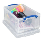 Really Useful Boxes 9L Storage Box, Clear-Accessory organizer designed to hang inside 4 L and 9 L boxes