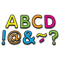 Teacher Created Resources Magnetic 2" Letters Neon Brights Classic, 261 Pack (TCR77189)-Neon colors add flair to your room and can be coordinated with similar products for a creative classroom theme