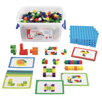 Learning Advantage Linking Cubes Classroom Activity Set, 2cm, 524/Set (CTU12134)-The creative possibilities are endless with this monster pack