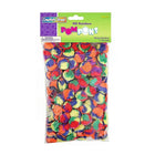 Chenille Kraft Pom-Poms, Rainbow, 1", 600 Pack-Crush resistant property to prevent any deformation when handling