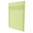 JAM Paper 6.5 x 6.5 Square Envelopes, Leaf Green Translucent Vellum, 50 Pack (1592115I)-Blank interior for personalized message
