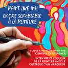 Sharpie Creative Markers - Water-Based Acrylic - Bullet Tip - Assorted Colours - 2 Pack-No need to shake—simply uncap and create! For best results, store markers horizontally