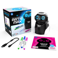 Educational Insights Artie Max The Coding Robot - Multicolor-Learn to code line by line with artie max, where coding meets creativity! Code simple designs or push your skills to the max and use Artie to turn code into colorful works of art.