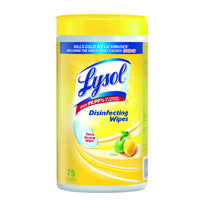 Lysol Disinfecting Wipes - Citrus - 75 Pack-Kills 99.9% of Viruses & Bacteria