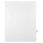 Mark Maker Legal Exhibit Index Tab White Single Tabs, 1/15th Cut, Letter Size, No Holes, Number 147, 25 Pack-White Single Tabs, 1/15th Cut