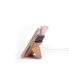 MOFT Snap-On Magnetic MagSafe Compatible Phone Wallet Stand for iPhone - Nude-Supports Portrait, Landscape, and new Floating viewing modes