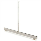 Wamaco 24" Grid Legs with Castors, Sold as Pair, Chrome, 2 Pack-Ideal for creating stand-alone gridwall displays